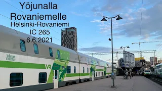 Yöjunalla Rovaniemelle