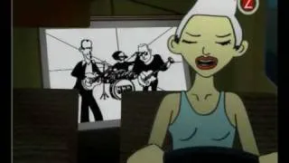 Garbage "Shut Your Mouth" video [Animated version 2: Terminator Steve]