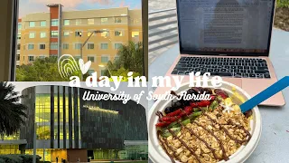 A day in my life as a student | University of South Florida