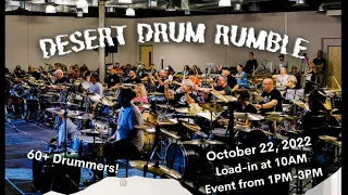 Desert Drum Rumble Announcement 2022