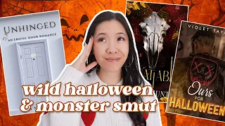 I Read Some WILD Halloween & Monster Smut 😈🎃 | Smutty Romance Novellas