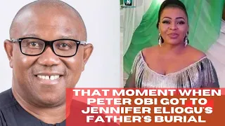 What Peter Obi did in Jennifer Eliogu's father's burial #peterobi #obedience #lp #usa