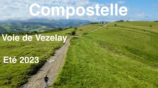 Compostelle 2023 Vezelay Norte Primitivo - Pierre et Sylvette - Le Film 1
