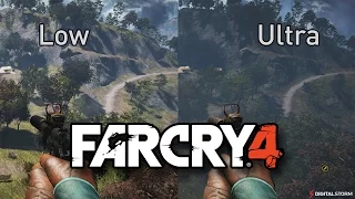 Far Cry 4 Graphics Comparison - Ultra to Low PC