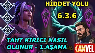 6.SAHNE 3.6 KOLAY YOL, HİDDET YOLU, KAPTAN IW BOSS | TAHT KIRICI OLMANIN 1.AŞAMASI SERİSİ - MCOC