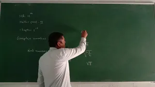 Complex Number lecture no.01