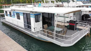 1987 Jamestowner 14 x 53 Aluminum Hull Houseboat For Sale on Norris Lake TN - SOLD!