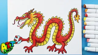 How to Draw a Lunar New Year Dragon