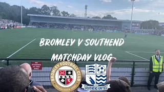 Bromley 2-1 Southend Matchday Vlog. (Onwards & Upwards?) #bromley #southend #vnl #nationaleague