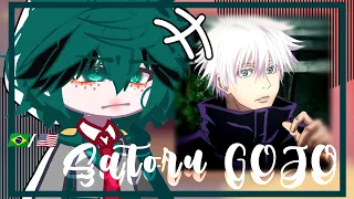 •|Boku no Hero (MHA) React to Satoru Gojo|• ( Jujutsu Kaisen) Shibuya Arc // gacha club 🇧🇷/🇺🇸