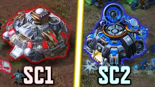 STARCRAFT 1 vs STARCRAFT 2 - CRAZY GAMES