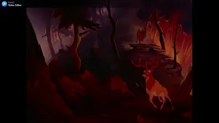 Bambi Forest Fire Scene (NO MUSIC, JUST FIRE SOUNDS)