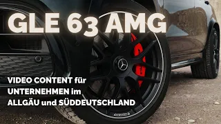 Videos und Imagefilme für Unternehmen im Allgäu - Automobilbranche - Beispiel Mercedes GLE 63 AMG