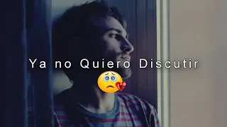 💔"Ya no Quiero Discutir"😦(Rap Romántico Triste 2022) - Jhobick Zamora FT Freddy + LETRA