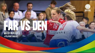 Faroe Islands vs Denmark | Women's EHF EURO 2022 Qualifiers Phase 2