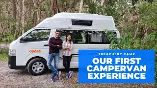 First Time in a Campervan | Apollo Hitop Camper Review | Treachery Camp Australia