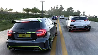 800HP Mercedes Benz A45 AMG | Forza Horizon 5 | Race Gameplay