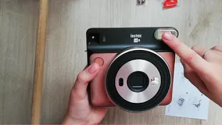 Instax square 6//обзор//распаковка instax sq6