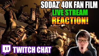 SODAZ' Warhammer 40K Black Templar LIVE STREAM REACTION! W/AUDIENCE! WAAAGH!