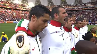 Anthem of Portugal vs Cote d'ivoire (FIFA World Cup 2010)