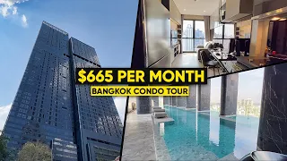 $665 Luxury Bangkok Condo Tour - Ashton Asoke