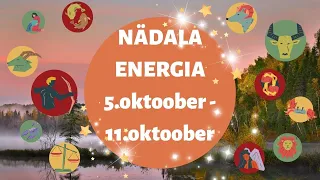 ⚡️ Nädala Energia ⚡️🦢 5.oktober-11.oktoober 🦢 - 🔮 12 Tähemärki 🔮