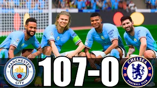 FIFA 23 | RONALDO, MESSI, MBAPPE, NEYMAR, ALL STARS | MANCHESTER CITY 107-0 CHELSEA | PS5™ [4K60]