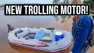 We Test Out The Newport Vessels 55lb Thrust TROLLING MOTOR and Depart Southport - Ep 39