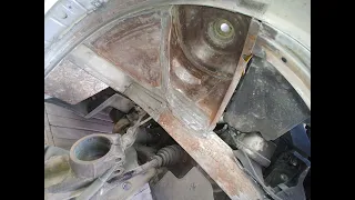 Зачистка колесных арок Volkswagen Transporter Т5. Устранение коррозии. Обработка арок.