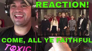 PENTATONIX- O Come, All Ye Faithful Official Music Video REACTION BY PRINCESSPUDDING!