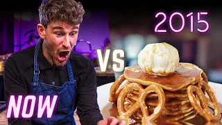 Re-attempting our Past Cooking Fails | ULTIMATE PANCAKE BATTLE (2015) | Sorted Food