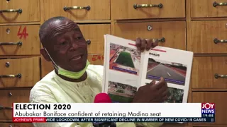 Abubakar Boniface confident of retaining Madina seat - Joy News Prime (16-10-20)