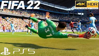 FIFA 22 (PS5) Manchester City vs Bournemouth | PREMIER LEAGUE MATCHDAY PREDICTION | PS5 GAMEPLAY