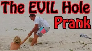 The EVIL Hole Prank! (Public Beach Prank) ft. FaZe Tfue | JOOGSQUAD PPJT