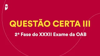 Questão Certa III - Direito Penal com os Profs. Ivan Marques e Cristiano Rodrigues