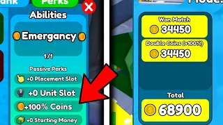 😳OMGG!🎉 I UNLOCKED AND USED NEW COINS BOOST!!! 😱- Toilet Tower Defense