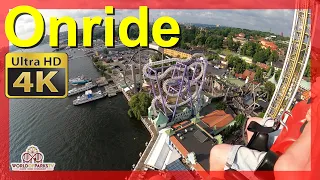 Katapulten (ONRIDE POV) Video Gröna Lund 2022 (55 Meter) Katapulten Space Shot Drop Free Fall Tower