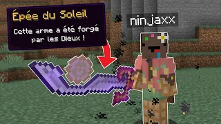 J'ai ajouté des Épées ultra Cheater sur Minecraft.. (ultra stylé)