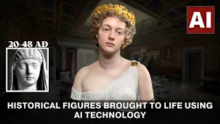 Portraits of Nero, Caracalla, Germanicus and more Brought To Life Using AI!