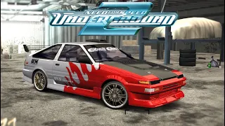 NFS MW Toyota Corolla GT-S (AE86) From NFS Underground 2