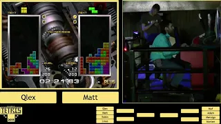 CTEC 2015 Qlex vs  Matt TGM (Tetris: The Grand Master)