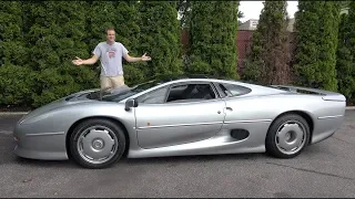 Вот почему Jaguar XJ220 - это безумнейший суперкар 90-х