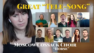 Moscow Cossack Choir (Московский Казачий Хор) "Horse/лошадь" (Reaction Video)