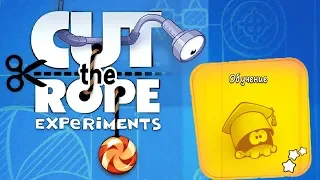 Ам Ням Cut the Rope: Experiments #1 Прохождение раздела Обучение Детское игровое Видео