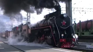🚂 Steam Train Compilation 2018 HD Vol.35 - Russia - Kotelnikovo - Wolgograd - Europe - Asia