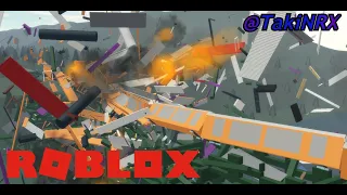 THE DARKNESS....  Roblox Train Crashes