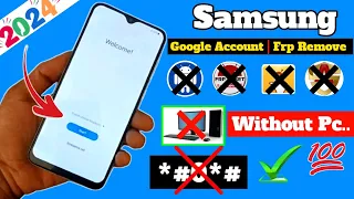 WITHOUT PC 2024 All Samsung Android 13/14 FRP Bypass | Google Account Bypass New Method