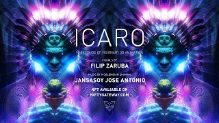 Icaro NFT - 3D  animation of Ayahuasca visions by Filip Zaruba and Jansasoy Jose Antonio