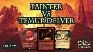 Temur Delver vs Painter's Servant Combo [MTG Legacy]