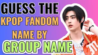 Can you guess  the fandom name  by its group name |  35 Rounds | Kpop games 2023 | Kpop quiz  trivia